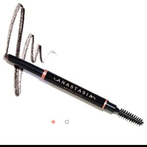 NIB - Anastasia Beverly Hills - Brow Definer Brow Pencil and Brush - Dark Brown